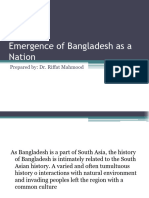 1) Emergence of Bangladesh As A Nation