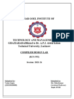 CD (KCS - 552) Lab File