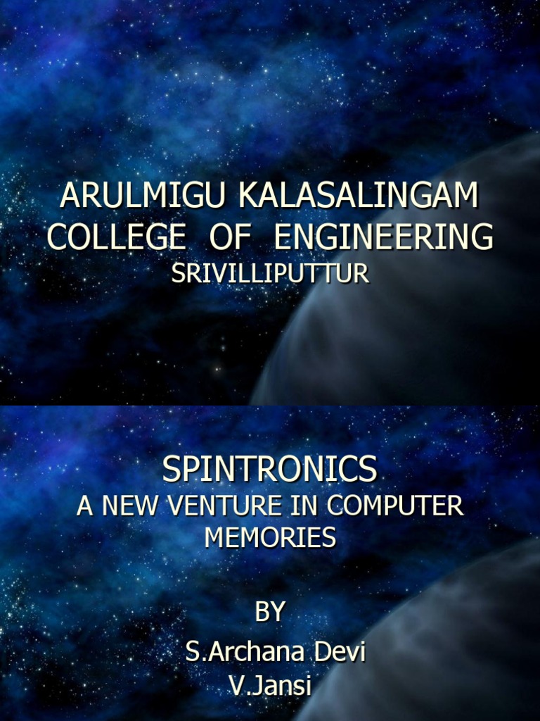 Spintronics: Revolutionizing Computer Booting | PDF