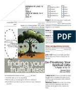 Fruitfulness 12 Handout 1 Pet 4-10-11 - 102311