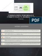 Understanding Performance Current State vs. Desired State
