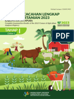 Hasil Pencacahan Lengkap Sensus Pertanian 2023 - Tahap I Kabupaten Jayapura
