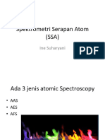 Spektrometri Serapan Atom (SSA) Dan Spektrometri Emisi Atom (SEA)