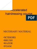 Accelerated Hairdressing Course