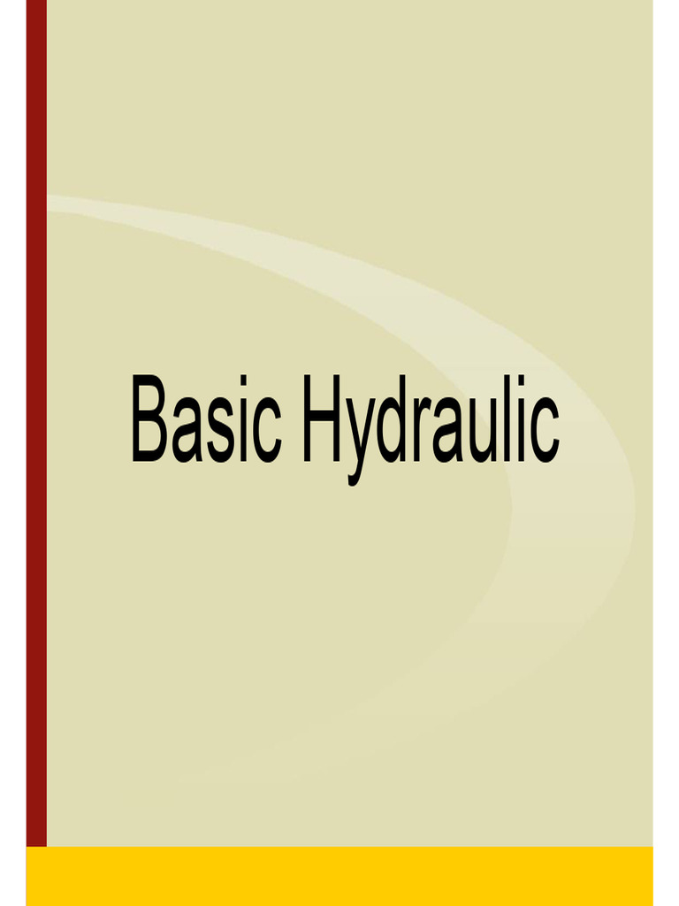 Basic Hydraulic 1_15 PDF