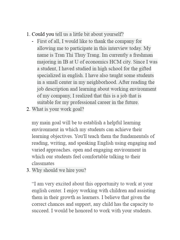 Interview Pdf Teachers Learning