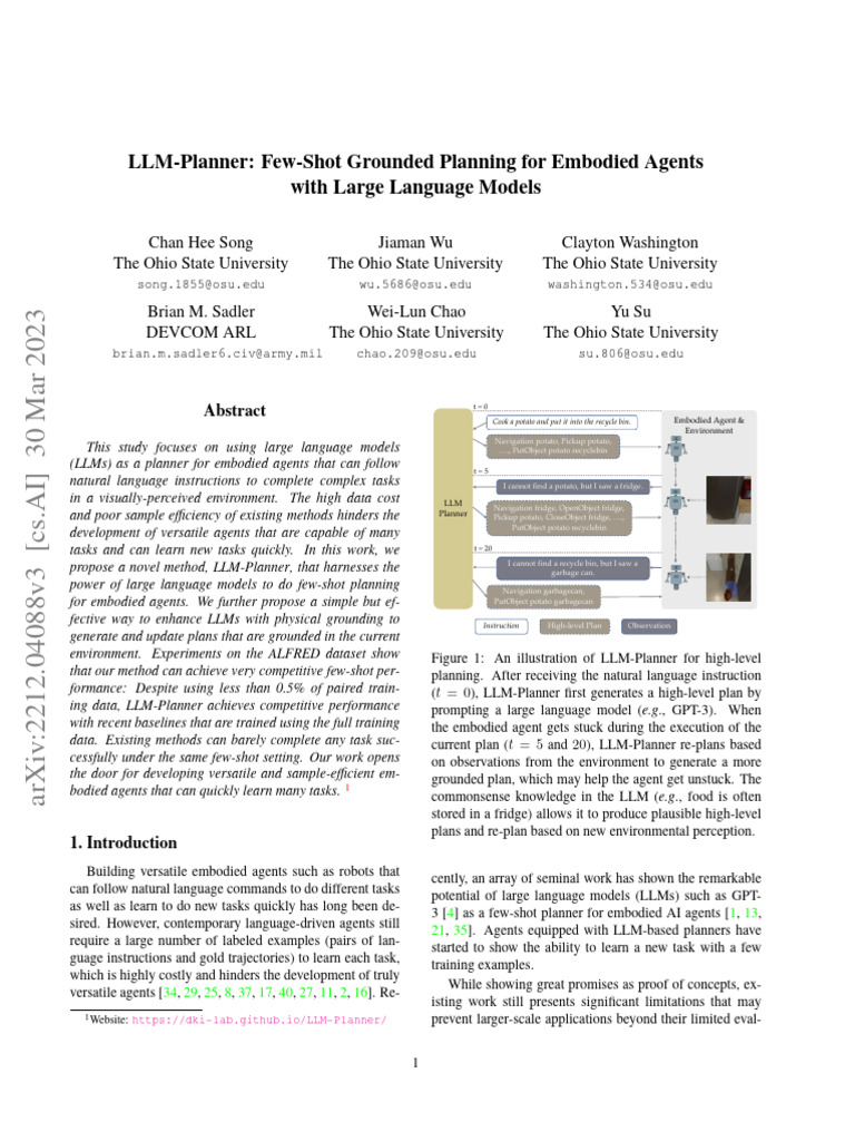 Few Shot Planning | PDF