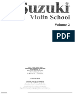 Suzuki Violin School Volume 2 Violin Part Revised Edition Suzuki Violin School Violin Part