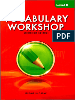 H Vocabulary Workshop Enriched Edition