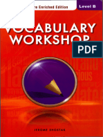 B Vocabulary Workshop Enriched Edition