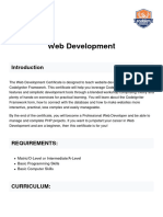 Web Development Brochure