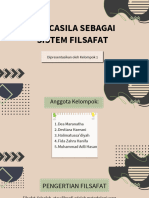 Pancasila Seagai Sistem Filsafat Kelompok 1