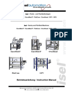 Betriebsanleitung / Instruction Manual: Euromod F Euromod P Overhead
