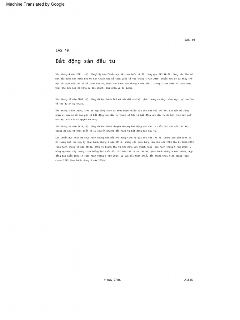 Ias 40 Investment Property PDF