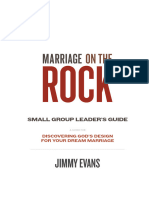 Marriage On The Rock Small Group Leaders Guide