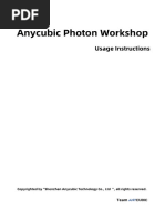 Anycubic Photon Workshop-EN-V0.1.9-A