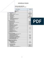 Spesifikasi Teknis SPBU