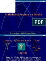 Aula 01 - Medicina Forense e o Direito - 2019