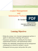 Project Management and Information Technology