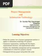 Project Management and Information Technology