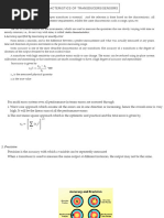 SEM 3characteristics of Transducers or Sensors