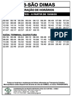 b38 Sao Dimas Horario Du 19082020