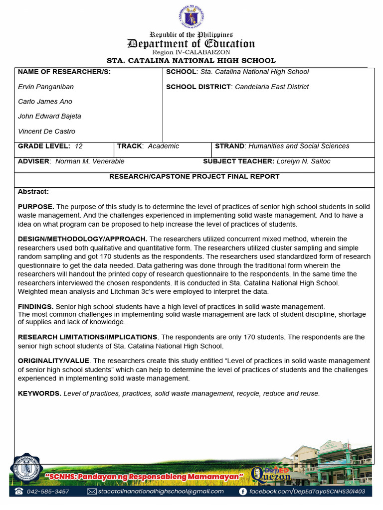 Solid Waste Management 2 Pdf Waste Management Waste