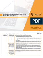 Contribuyentes Del Impuesto de La Renta de Las Personas Físicas