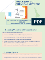 Electrochemical Methods Lecture Slides V