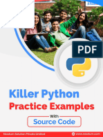 Killer Python Practice PDF With 3100+ Python Examples