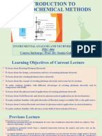 Electrochemical Methods Lecture Slides VIII