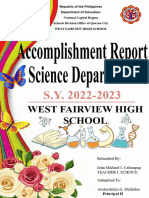 Individual Accomplishment Report 2022 2023