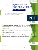 0 Desglose Del Curso Operador de Calderas