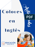 Fichas Colores en Ingles Actividades - Educacion Maestros