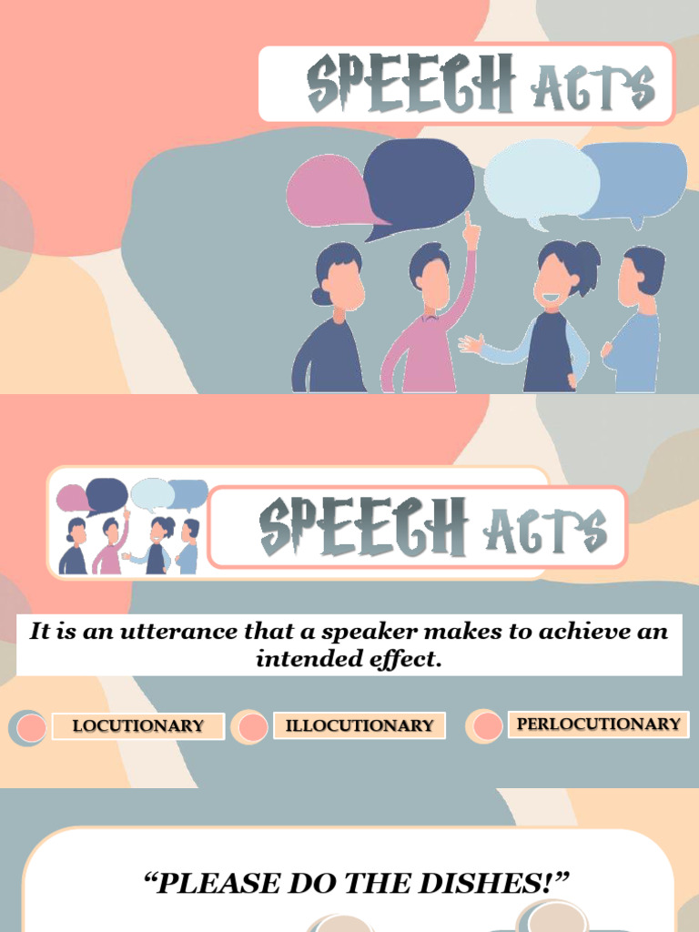 Speech Acts Pdf Truth Human Communication