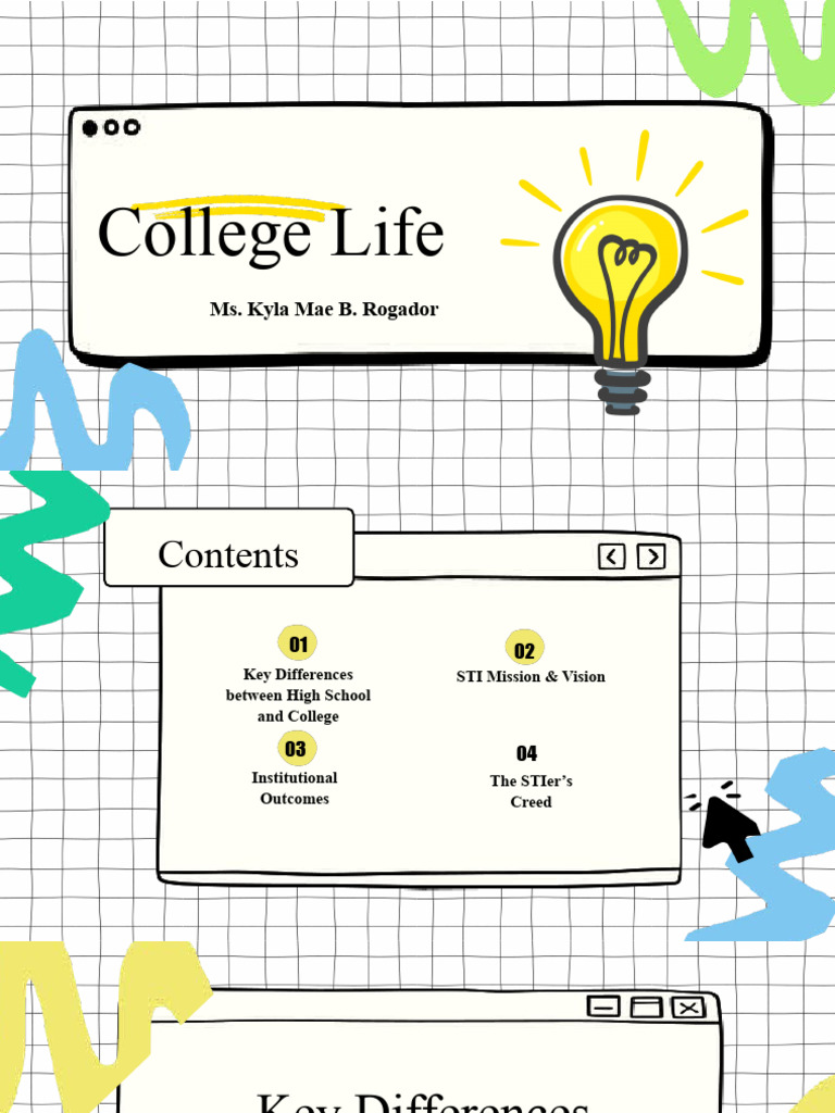 STI Mission, Vision, and Student Life | PDF | Learning | Critical Thinking