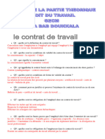 Resume Theorique Droit Du Travail