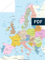 EUROPE Political Maps