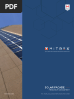 A. Mitrex Solar Facade Product Data Sheet 211 A - 100823