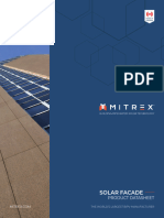A. Mitrex Solar Facade Product Data Sheet 211 A - 100823
