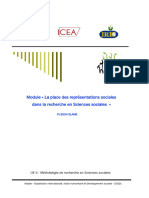 Representations Sociales Vers 2019