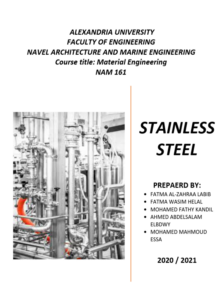 Stainless Steel: Properties and Applications | PDF