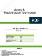 Radioisotope Techniques