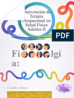 Intervención de Terapia Ocupacional en Salud Física Adultos II