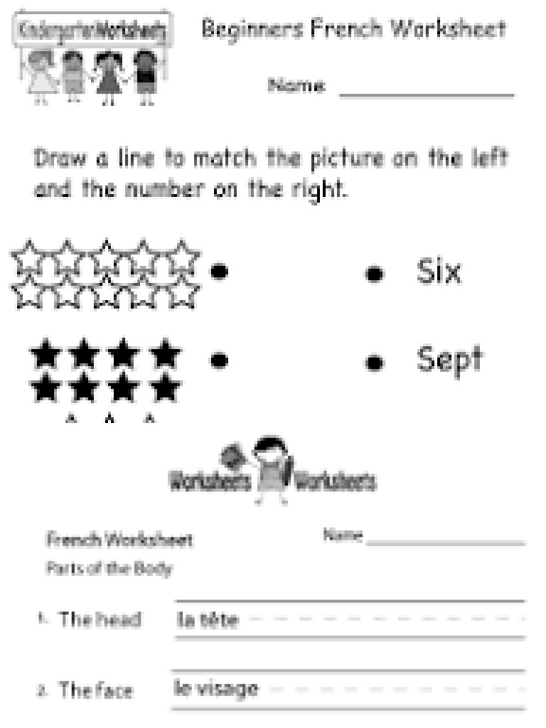 Writing and Matching in Francais PDF