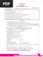 Informatics Practice-Xii - Practice Paper