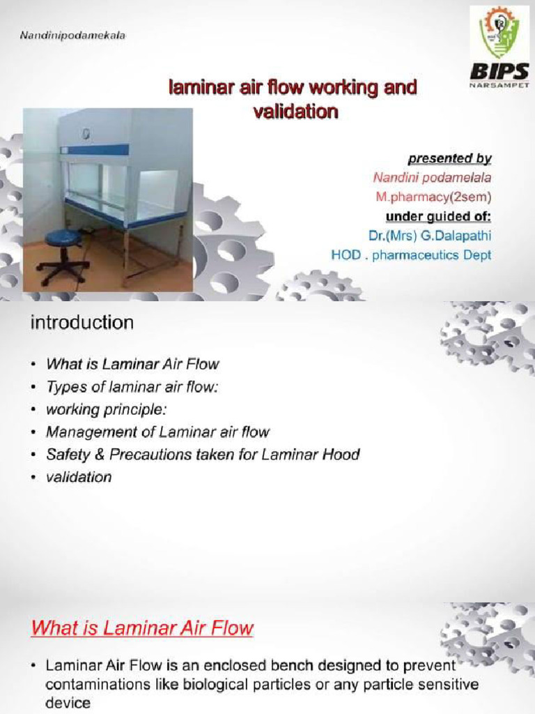 Laminar air flow validation[1] PDF