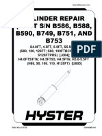 Cylinder Repair (MAST S/N B586, B588, B590, B749, B751, AND B753