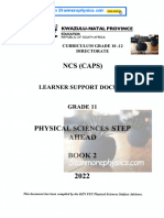 Physical Science Grade 11 StepAhead 2022 Book 2