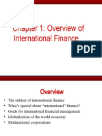 Chapter 1 An Overview of International Finance